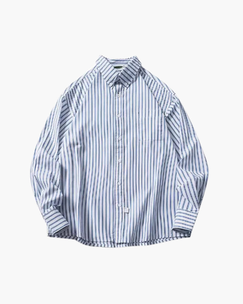 Camisa de Rayas Oversize