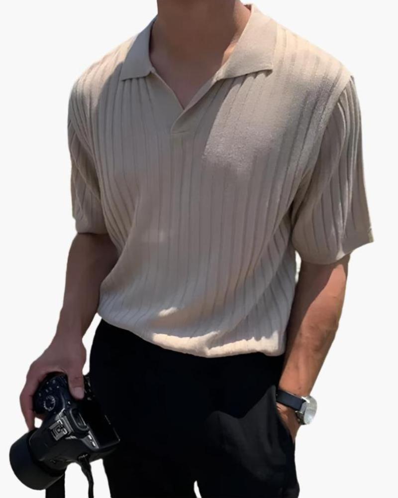 Florencia - Polo de Algodón Acanalado