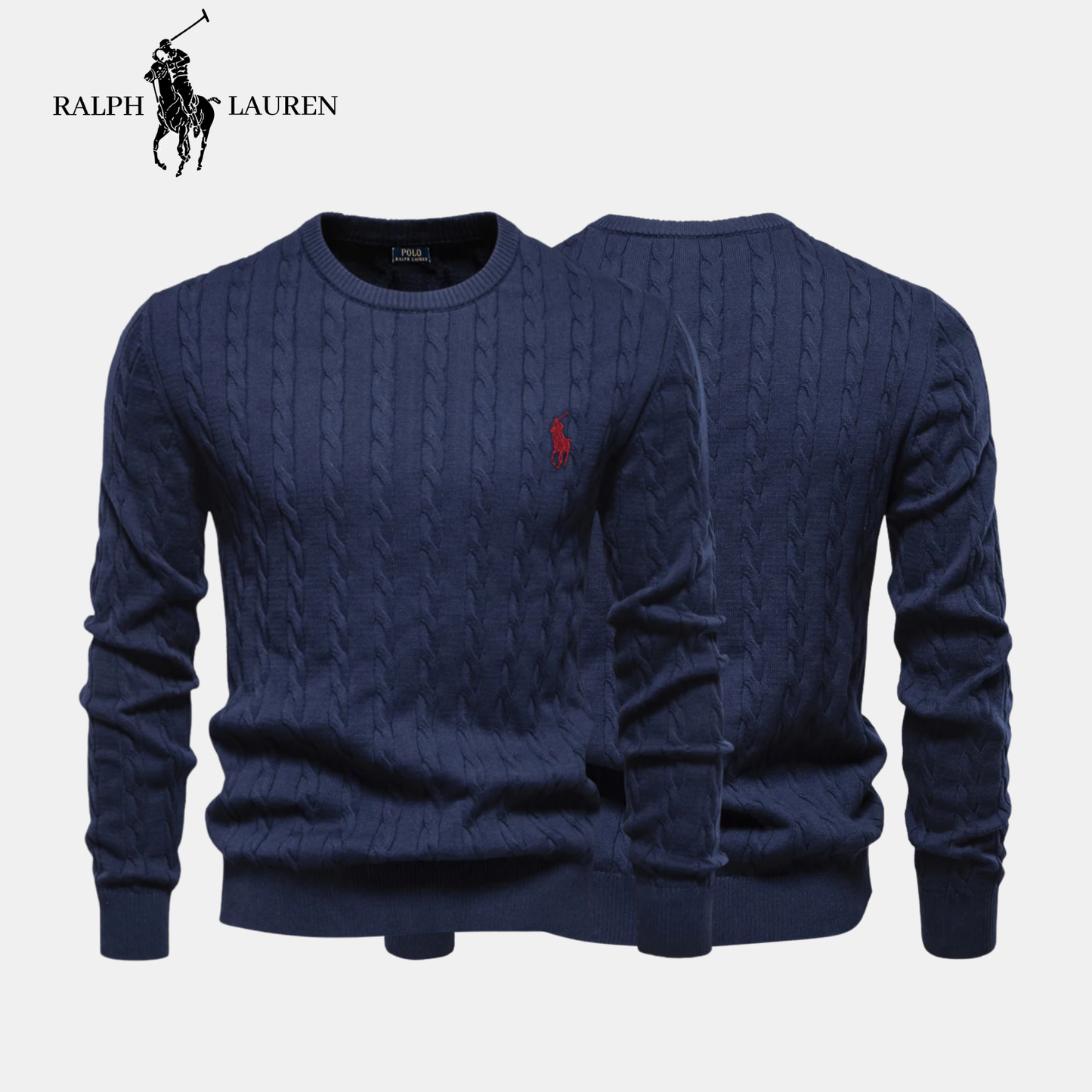 R&L Premium Embroidered Cotton Jumper – Clearance Sale