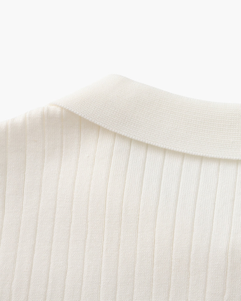 Polo Acanalado Premium