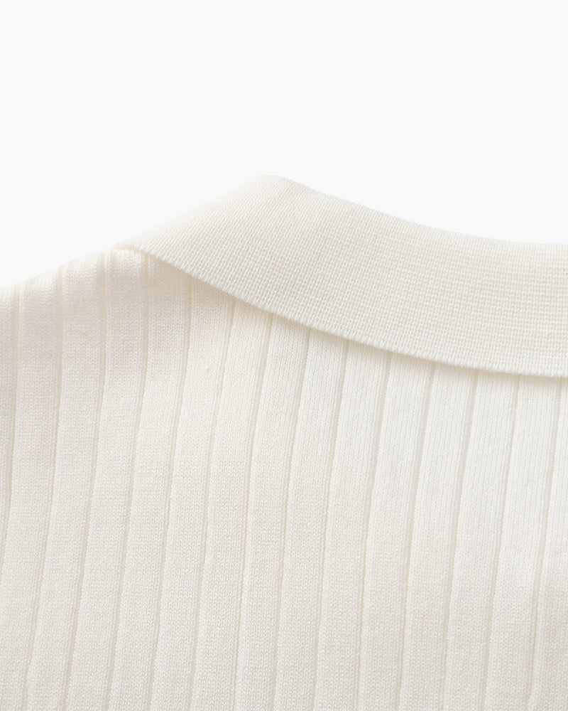 Polo Acanalado Premium